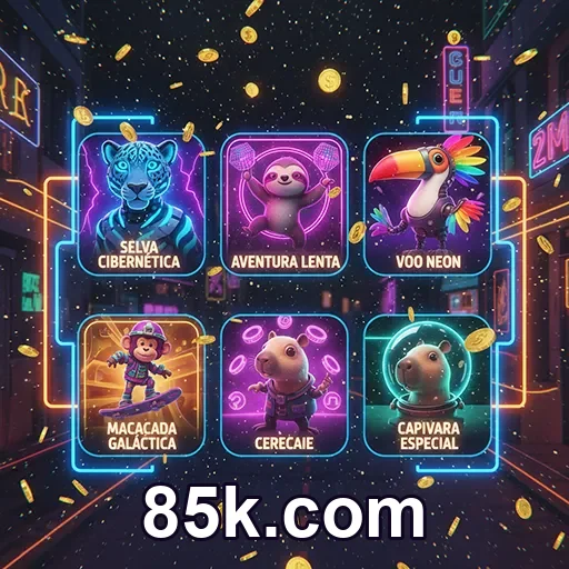 Entre pelo aplicativo com navegação simples e segura - 85k.com