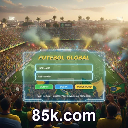 Entrada simples no celular na 85k.com com suporte