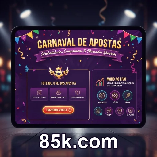 Dúvidas sobre funcionamento da conta no 85k.com